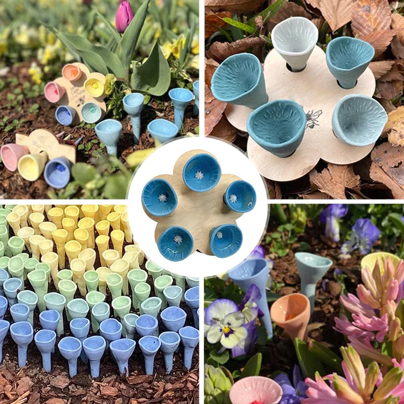 👍Last-Day-Aktion 50 % RABATT💥Bienen-Insekten-Trinkbecher im 5er-Pack