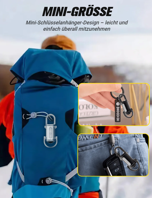 1200LM Superhelle Mini-Schlüsselanhänger-Taschenlampe, wasserdicht/1200LM Super Bright Mini Keychain Flashlight Waterproof