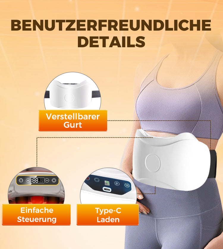 Elektrischer kabelloser Bauchmassagegerät für Fettverbrennung und Verdauung