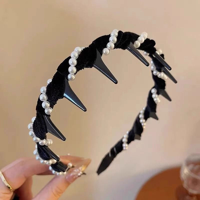 🔥Kaufen Sie 1 und erhalten Sie 2 gratis🔥Vintage High Cranium Kunstperlen Stirnband