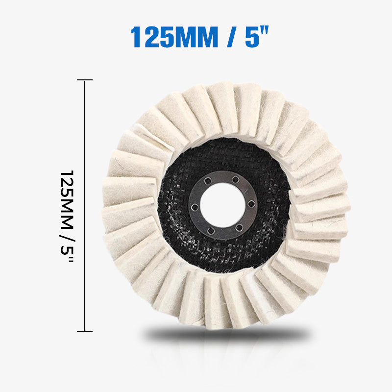🎄✨Wollfilz-Lamellenpolierscheibe/🎄✨Wool felt lamellar polishing disc