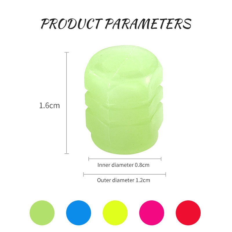 FLUORESZIERENDE REIFENVENTILKAPPEN
