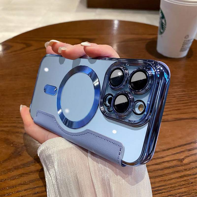 📱Neue strukturierte Leder-Flip-Iphone-Hülle