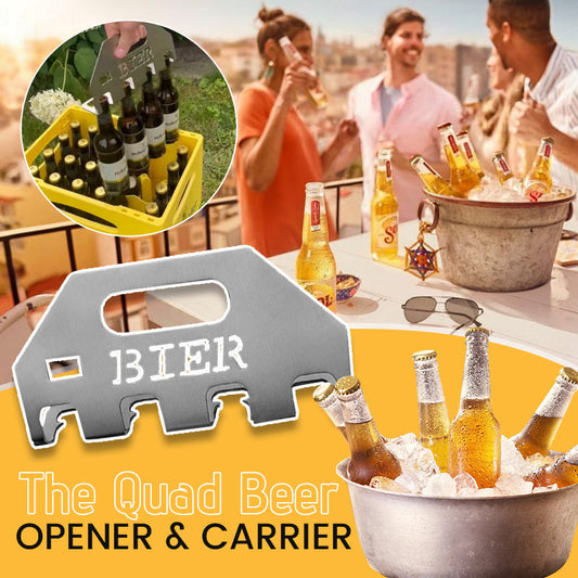 🍻Der Quad-Bieröffner & -Träger