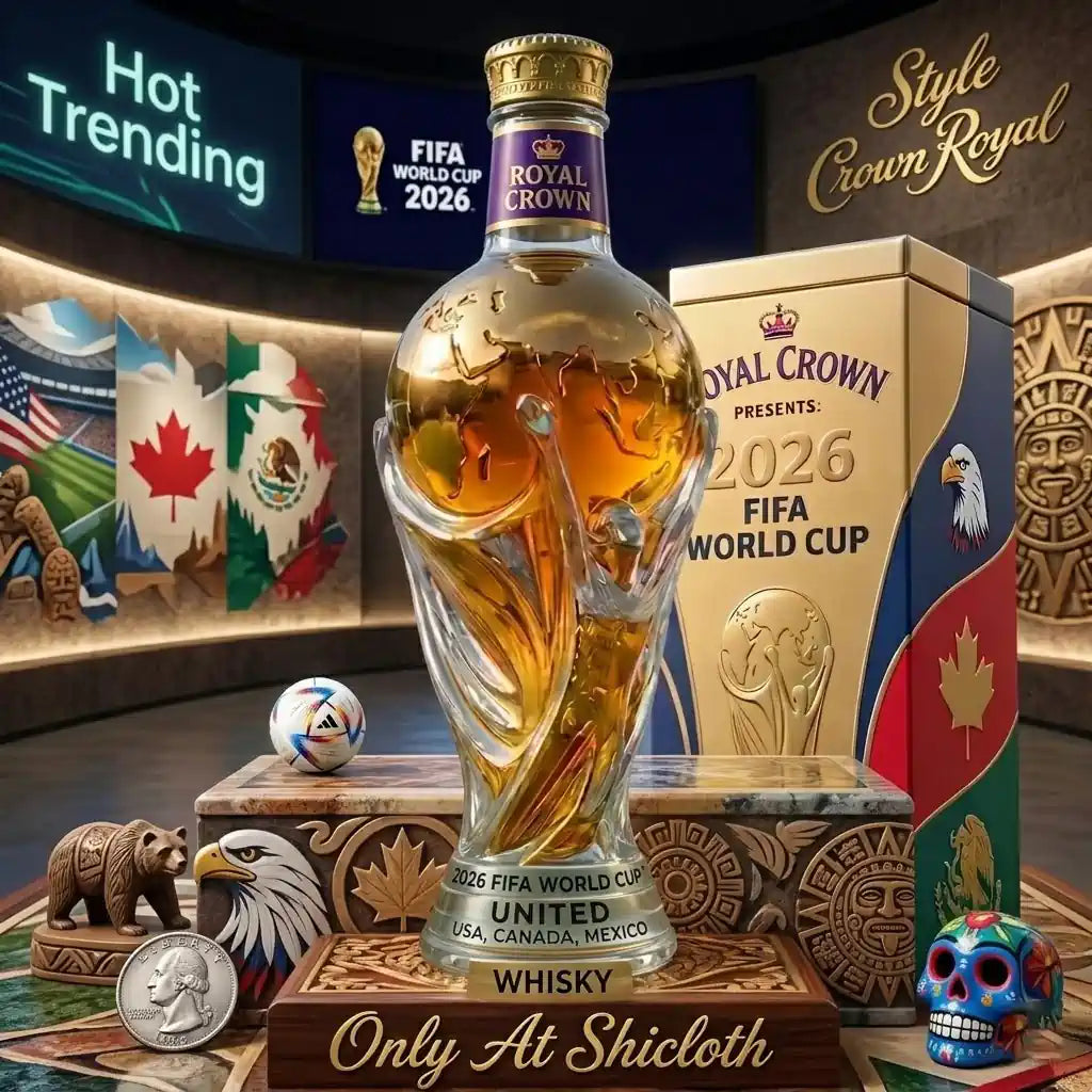 Whiskyflasche in Sonderedition zur FIFA-Fußball-Weltmeisterschaft 2026