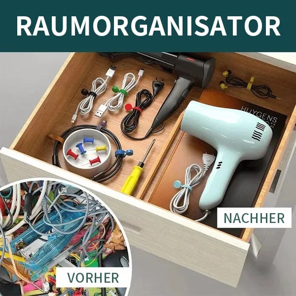 🎁 Snap-On Magnetische Kabelbinder(5 Stück)