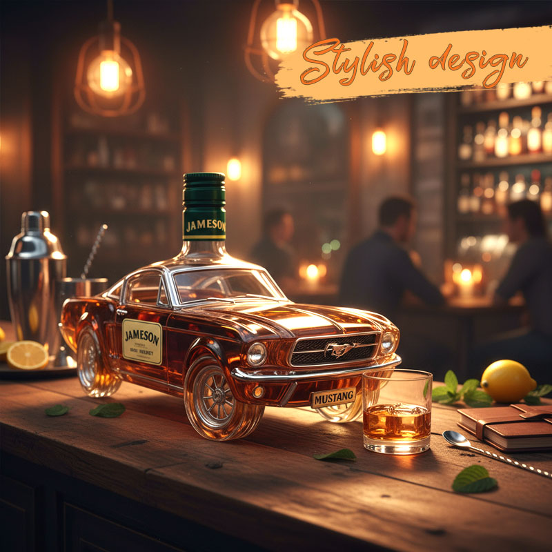 🥃Bronco Whiskyflasche