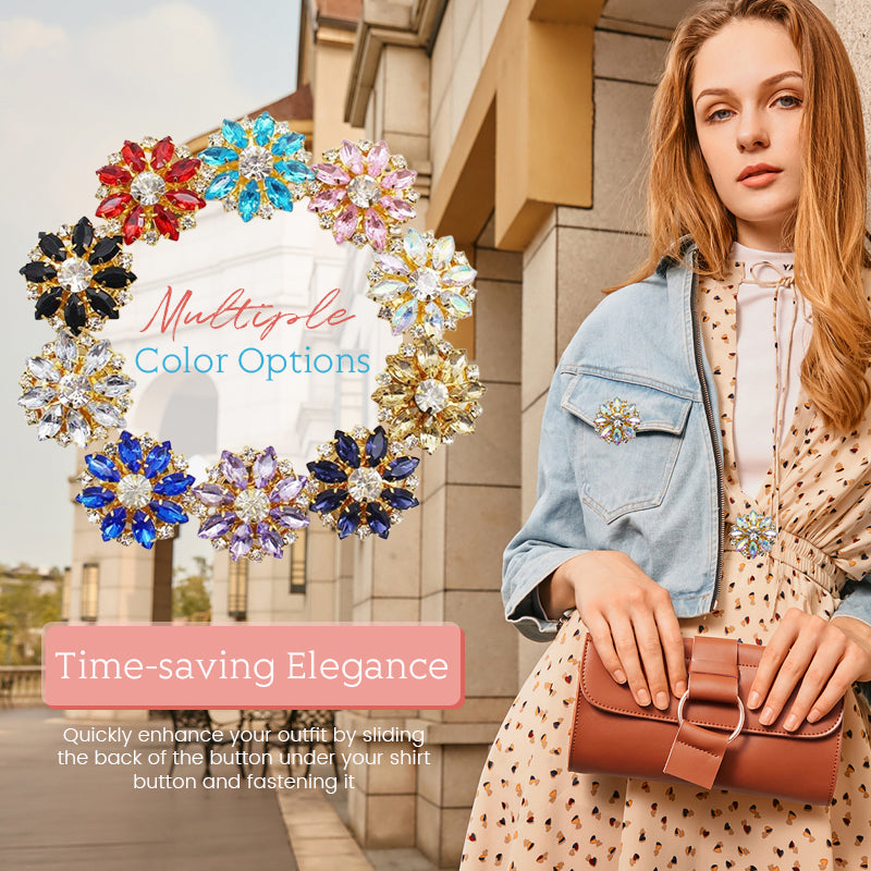 🎄💎Clip-On-Knopfschmuck