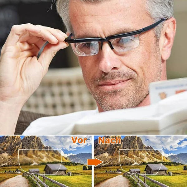 👓👓Fokus einstellbare Brille