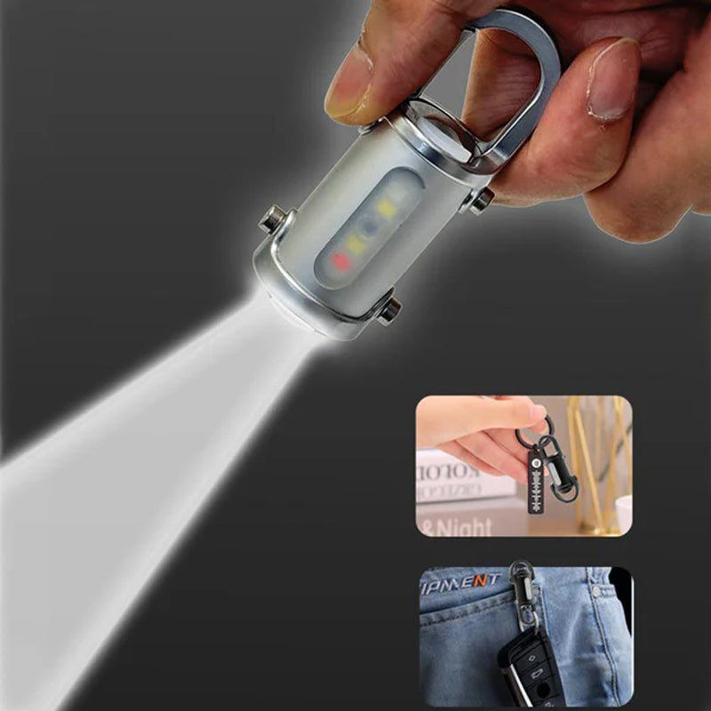 1200LM Superhelle Mini-Schlüsselanhänger-Taschenlampe, wasserdicht/1200LM Super Bright Mini Keychain Flashlight Waterproof