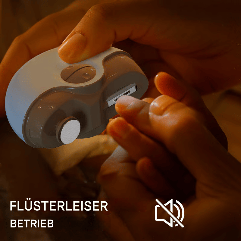 2-in-1 Elektrischer, automatischer Nagelknipser zum Polieren