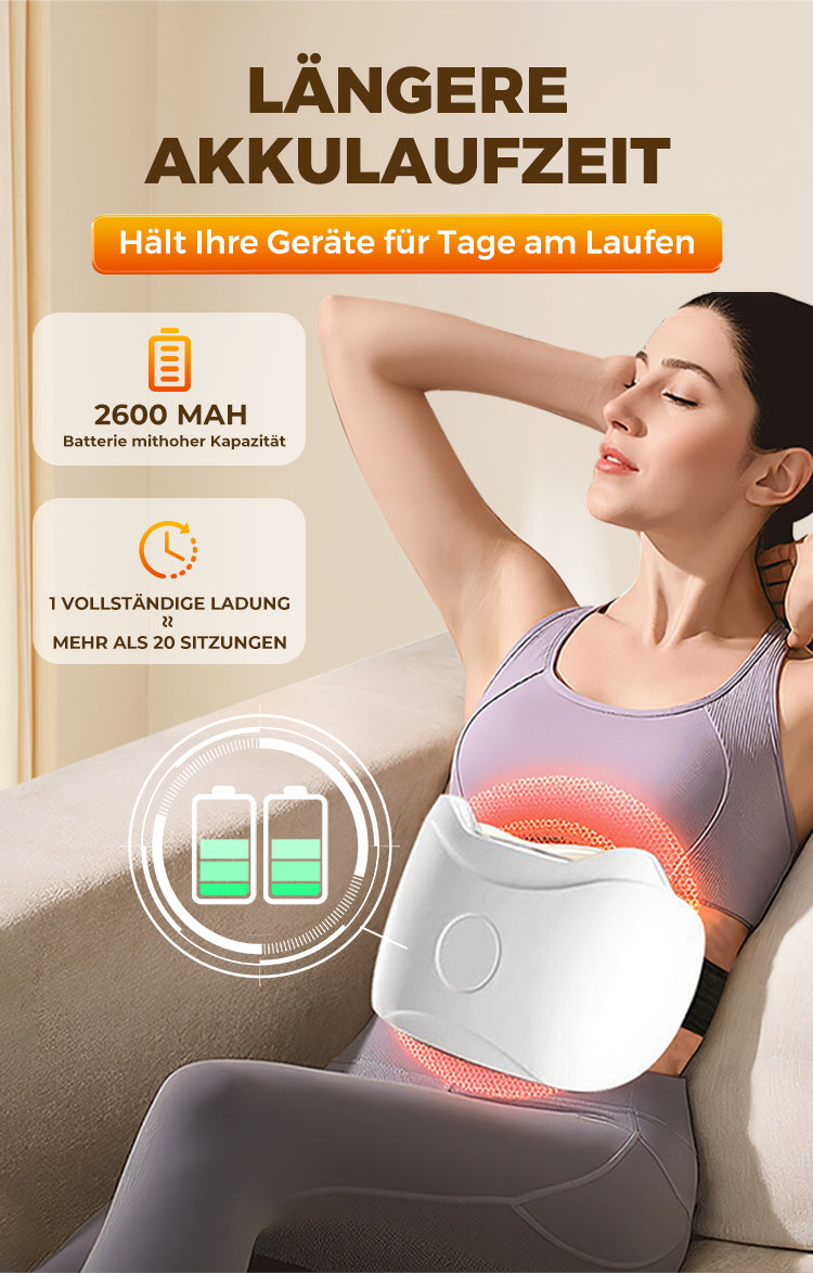 Elektrischer kabelloser Bauchmassagegerät für Fettverbrennung und Verdauung