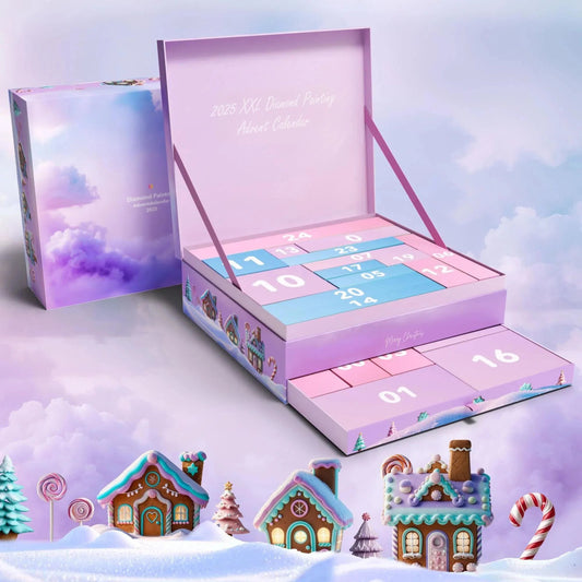 💎🎄XXL Diamond Painting Adventskalender 2025 – ✨Limitierte Edition