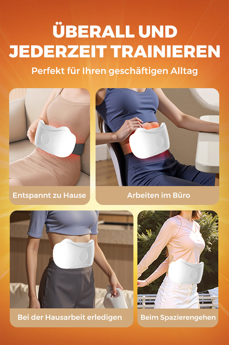 Elektrischer kabelloser Bauchmassagegerät für Fettverbrennung und Verdauung