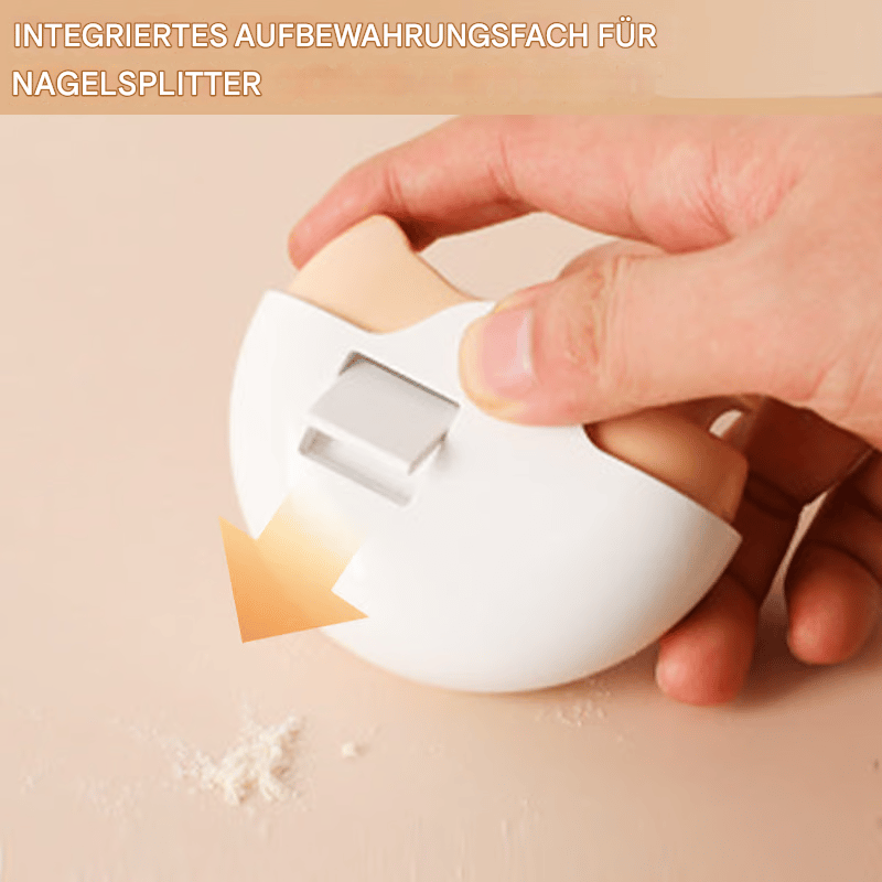 2-in-1 Elektrischer, automatischer Nagelknipser zum Polieren