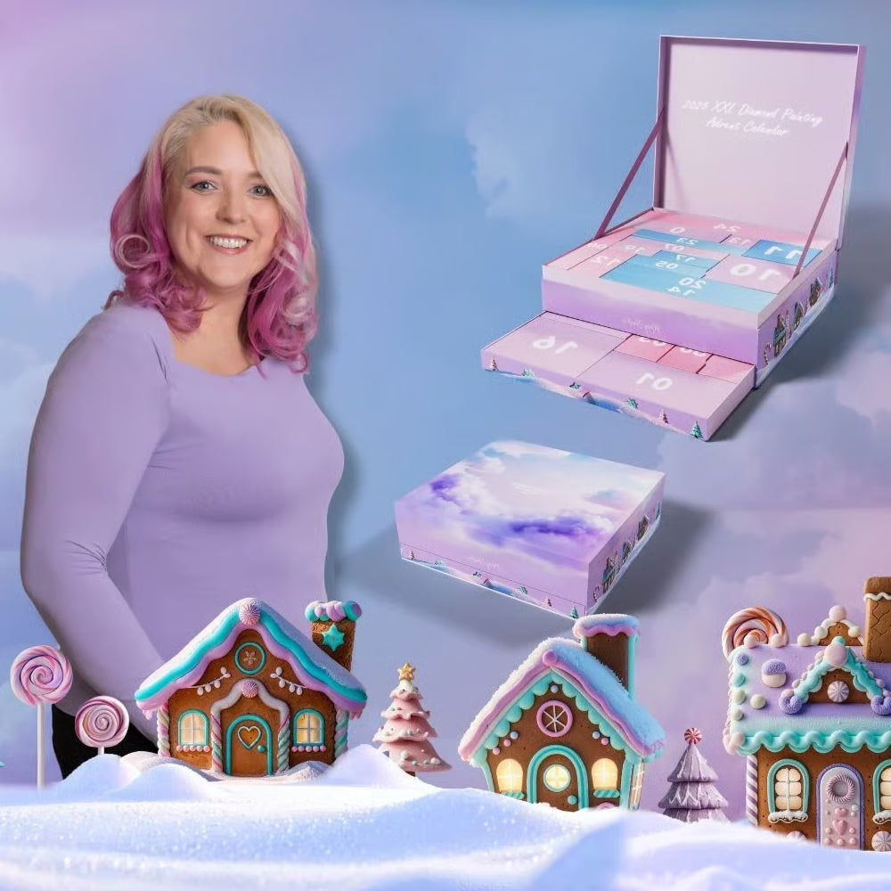 💎🎄XXL Diamond Painting Adventskalender 2025 – ✨Limitierte Edition