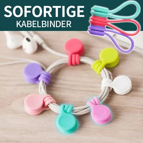 🎁 Snap-On Magnetische Kabelbinder(5 Stück)