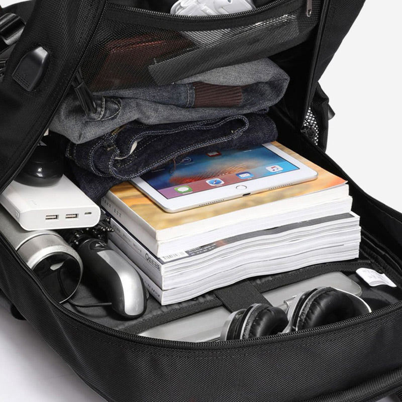 Erweiterbarer multifunktionaler Outdoor-Rucksack mit großer Kapazität