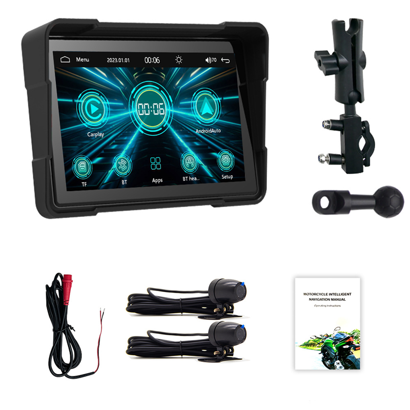 Wasserdichte Motorrad-Front- & Heck-Dashcam