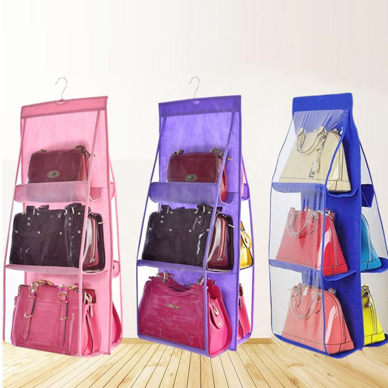 6-Taschen faltbare hängende Handtasche Organizer