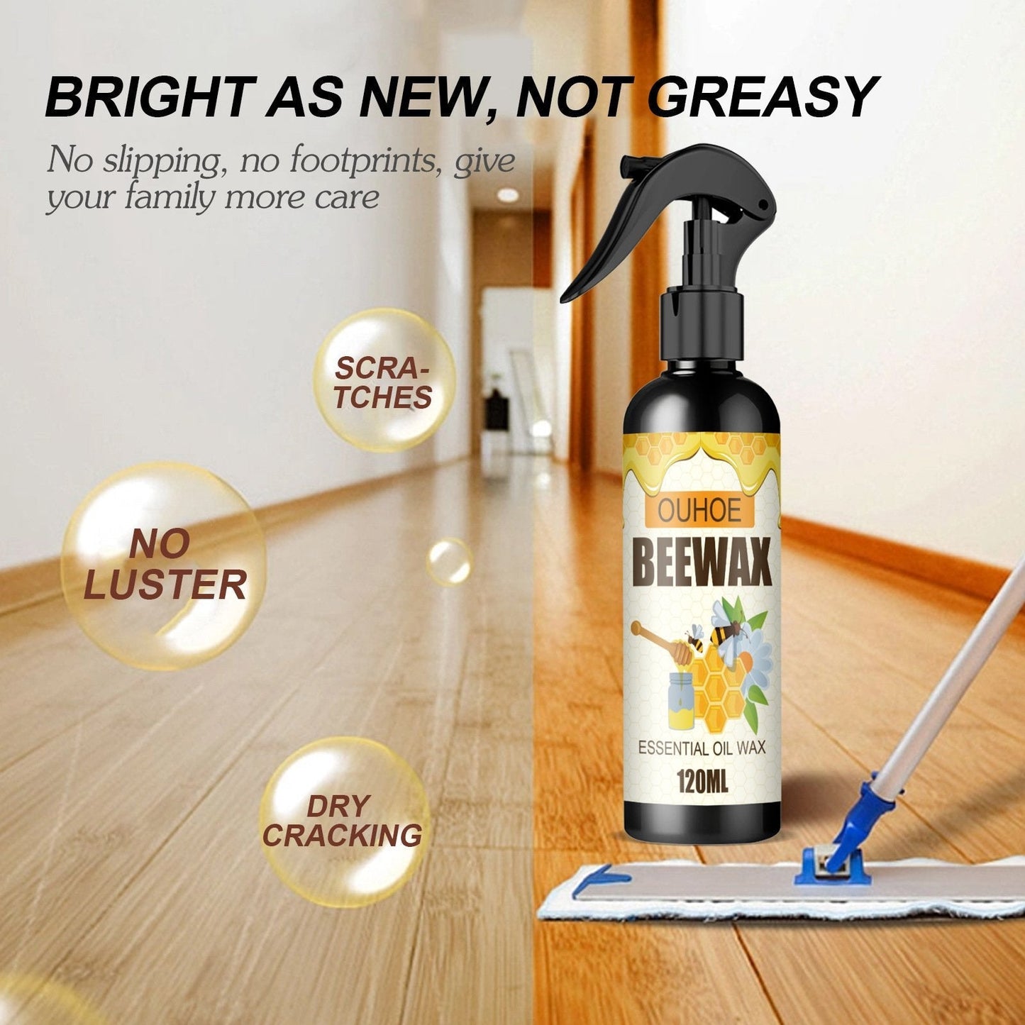 🔥Natürliches Bienenwachsspray mit Mikromolekülen