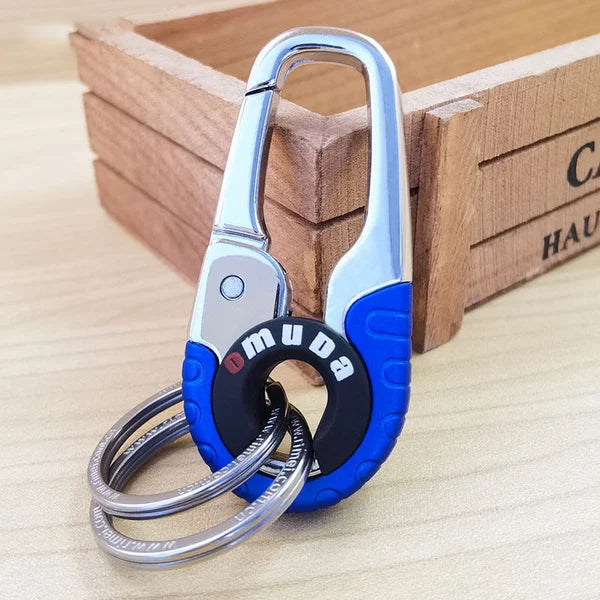 Kreativer Schlüsselanhänger aus Edelstahl