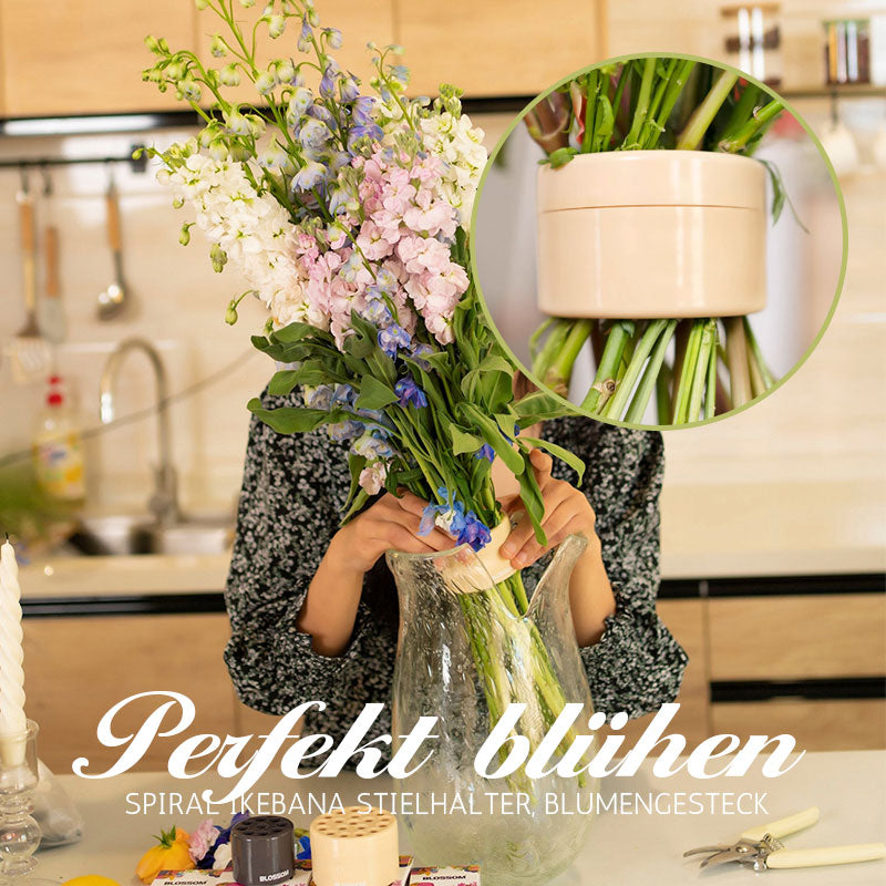 🎄Valentinstag-Angebote – 49 % RABATT🎄Spiraler Ikebana-Stielhalter