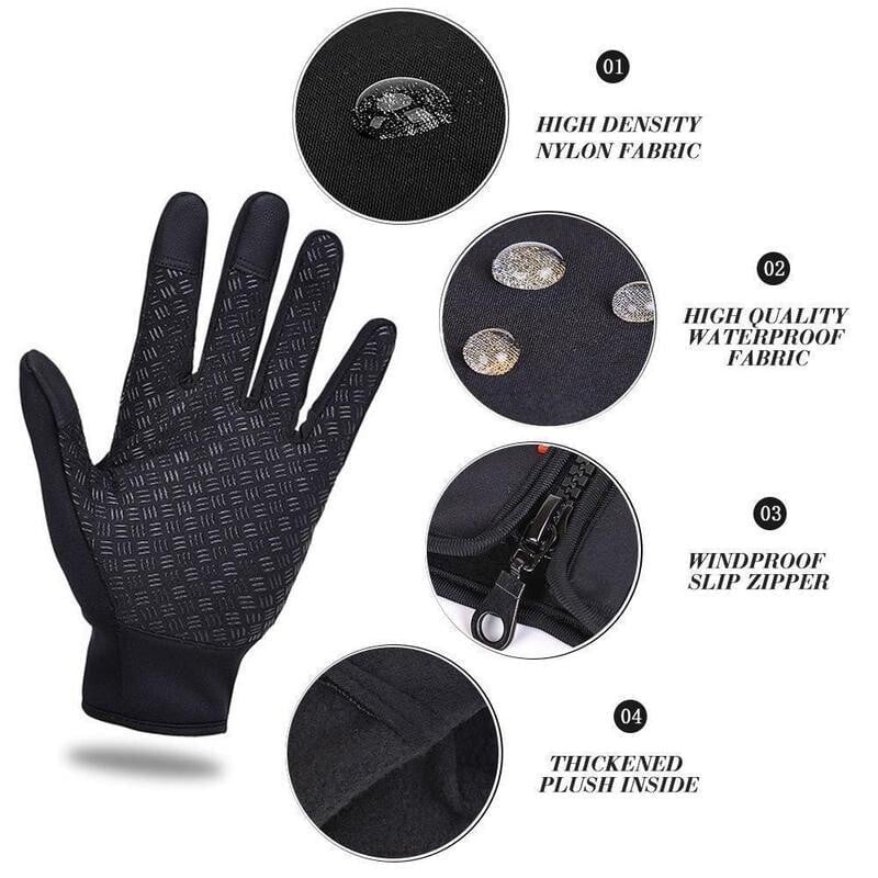 Ultimative wasserdichte und winddichte Thermohandschuhe