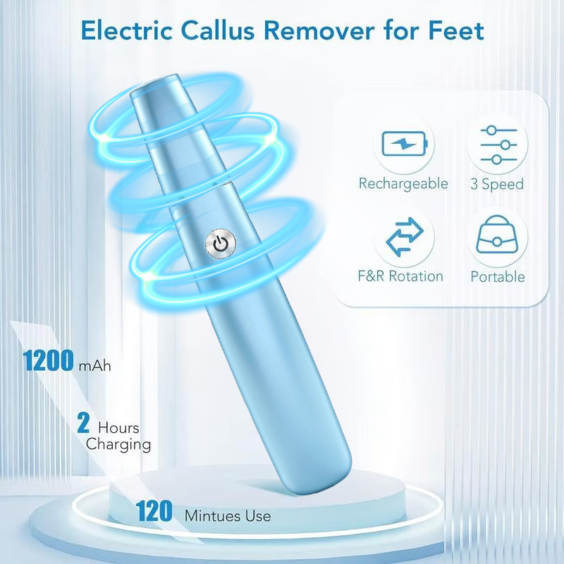 Elektrischer Hornhautentferner für die Füße⚡/Electric Feet Callus Remover⚡