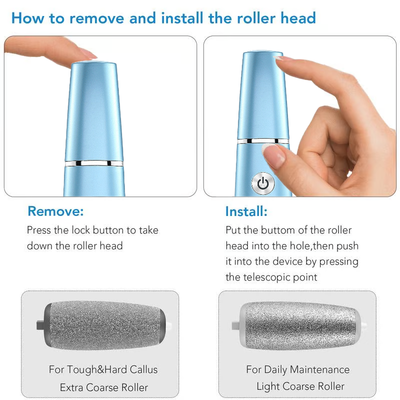 Elektrischer Hornhautentferner für die Füße⚡/Electric Feet Callus Remover⚡
