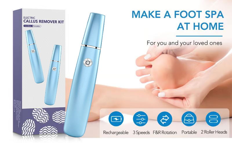 Elektrischer Hornhautentferner für die Füße⚡/Electric Feet Callus Remover⚡