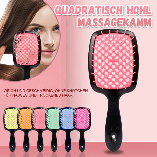 Quadratischer hohler Massagekamm