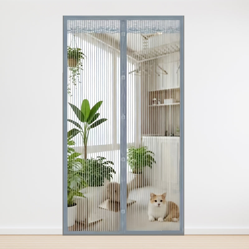Magic Mesh magnetischer Fliegengitter-Türvorhang für den Sommer