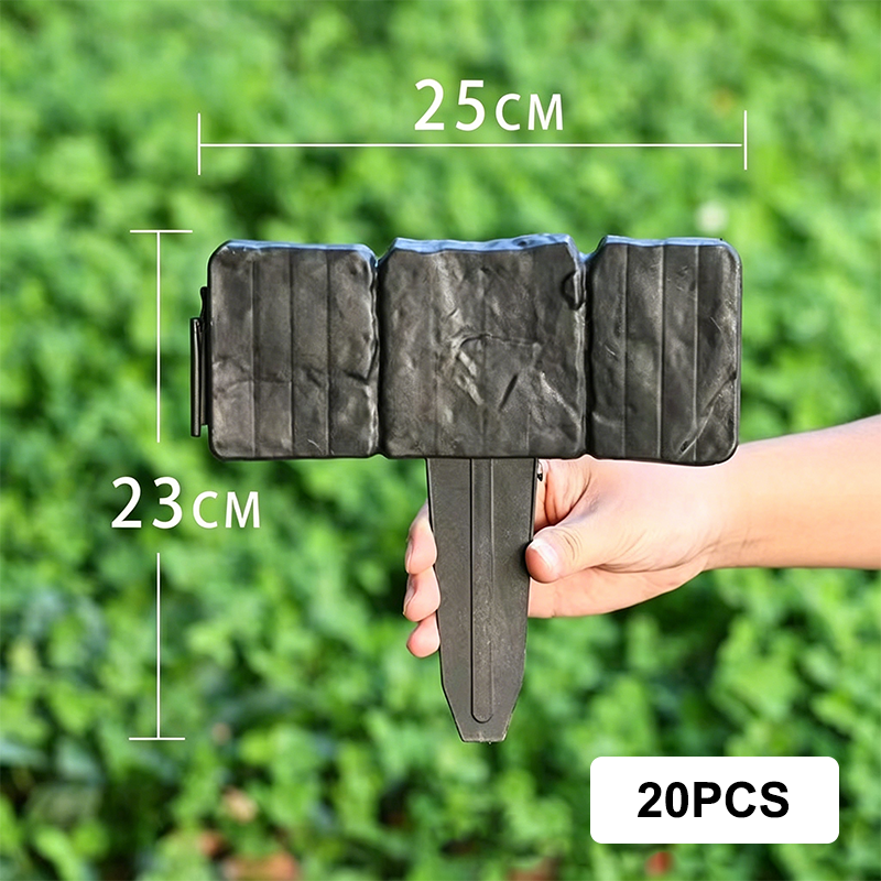 ⏰LIMITIERTES ANGEBOT: 50% RABATT! 🌿 Gartenzaun aus Kunststein – Wetterfest, Langlebig & Einfach zu Installieren 🏡
