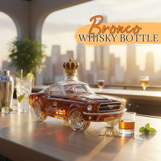 🥃Bronco Whiskyflasche