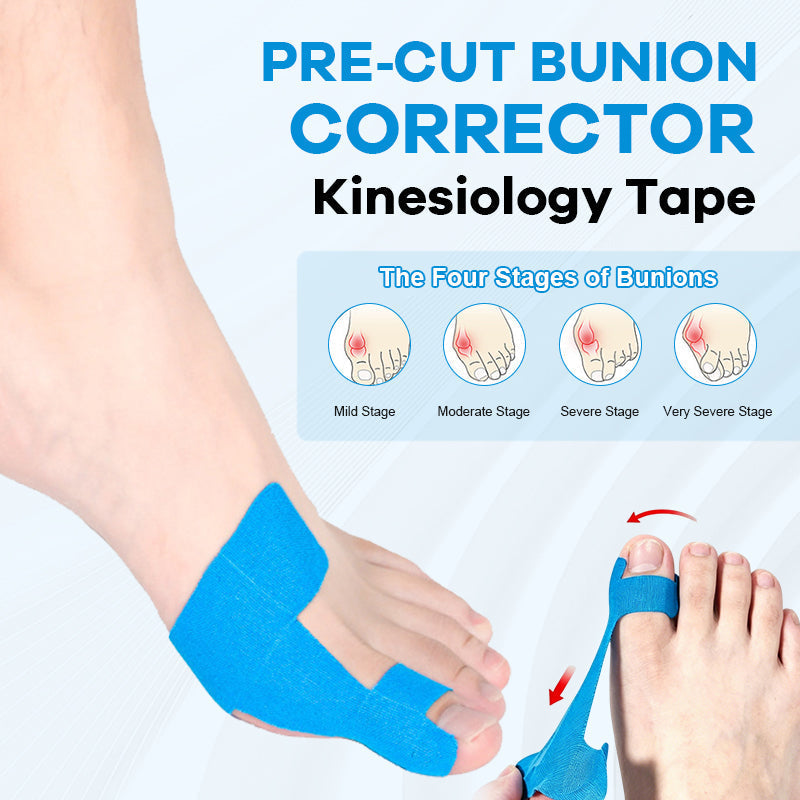 👠Vorgeschnittenes Kinesiologie-Tape zur Korrektur von Ballenzehen