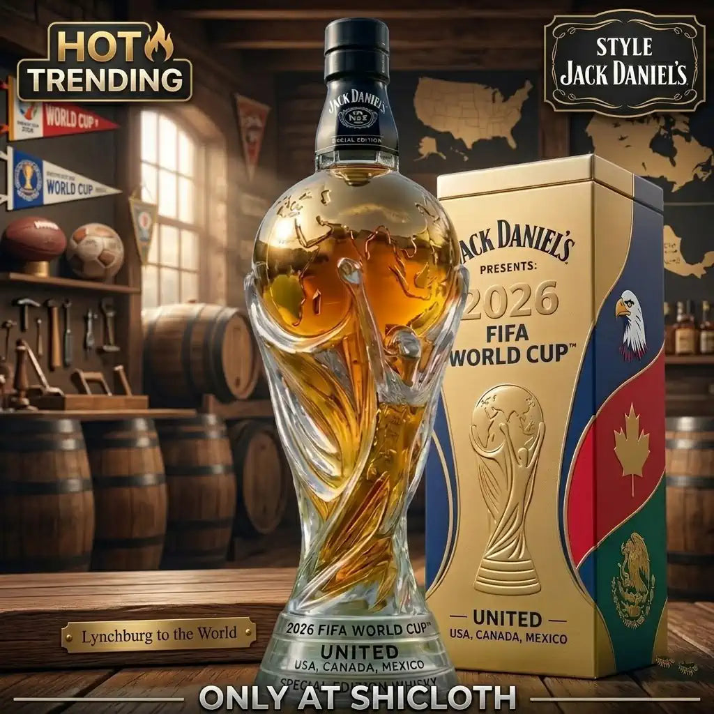 Whiskyflasche in Sonderedition zur FIFA-Fußball-Weltmeisterschaft 2026