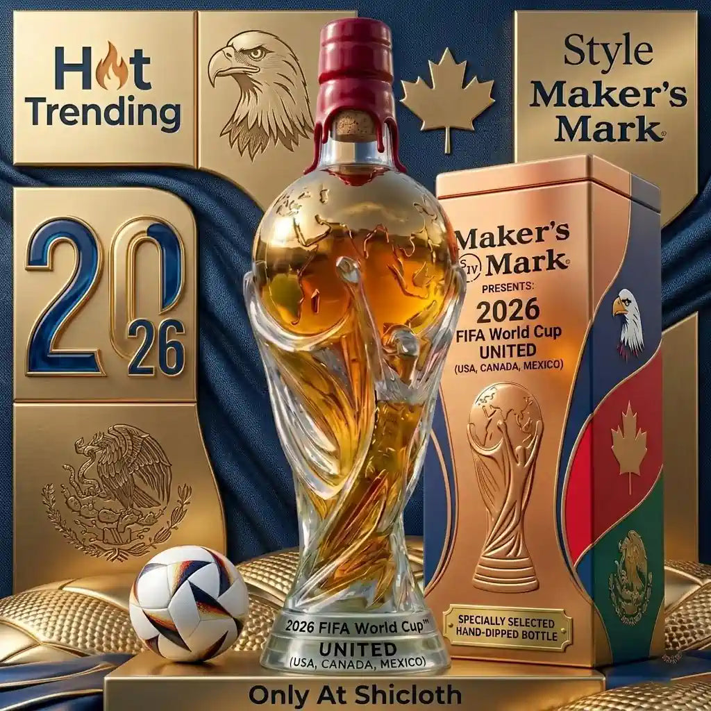 Whiskyflasche in Sonderedition zur FIFA-Fußball-Weltmeisterschaft 2026