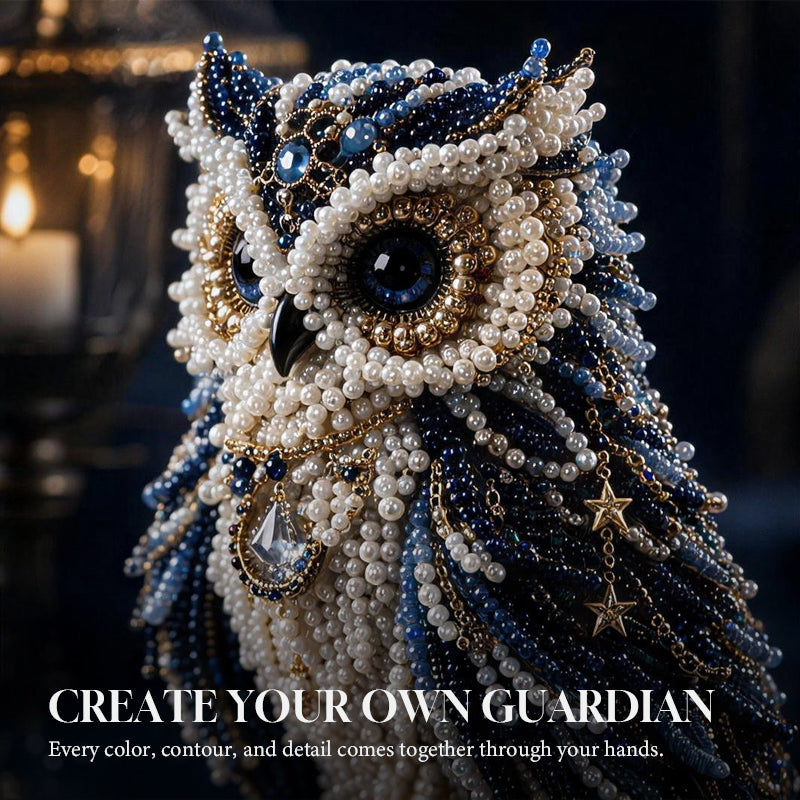 🦉 Kollektion von DIY-Perlensets für 3D-Tier-Glücksbringer