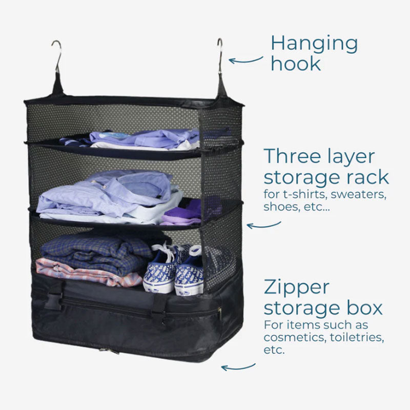 Faltbare Reisetasche & tragbarer Reise-Organizer