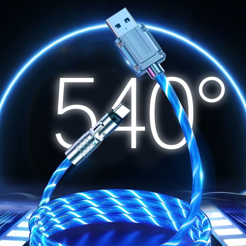 ⚡540° drehbares Streamer-Datenkabel