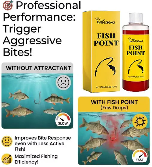 🎣 Konzentriertes Fischlockmittel  – 🐟 Schnell wirkende Formel für rote Würmer