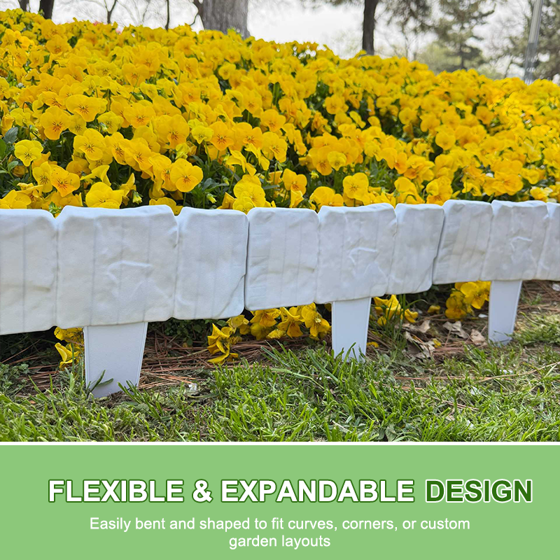 ⏰LIMITIERTES ANGEBOT: 50% RABATT! 🌿 Gartenzaun aus Kunststein – Wetterfest, Langlebig & Einfach zu Installieren 🏡