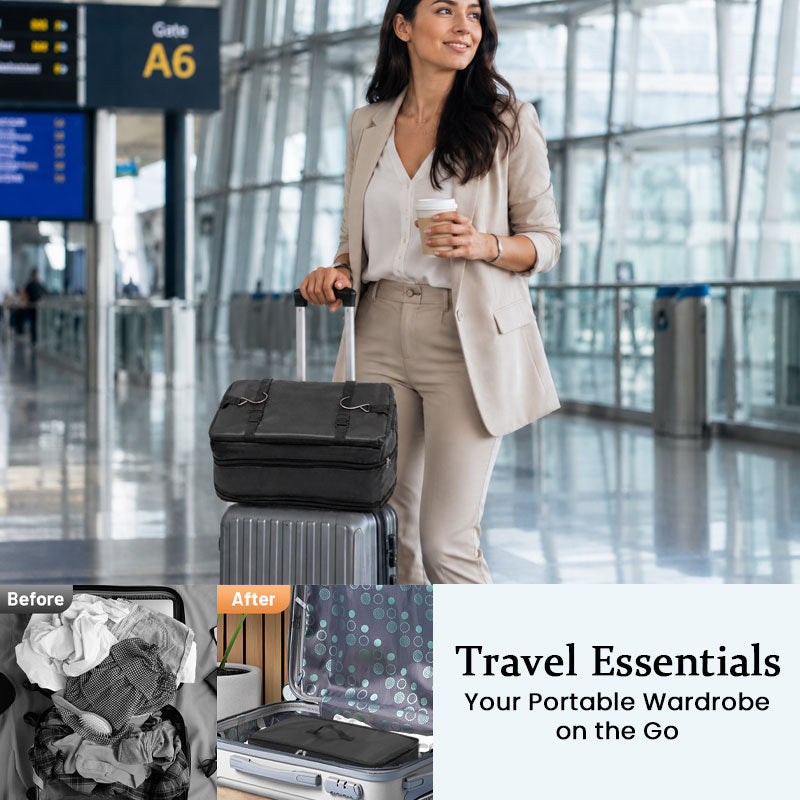 Faltbare Reisetasche & tragbarer Reise-Organizer