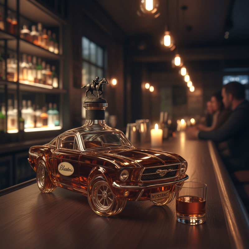 🥃Bronco Whiskyflasche