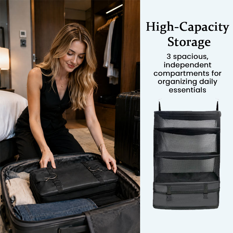 Faltbare Reisetasche & tragbarer Reise-Organizer