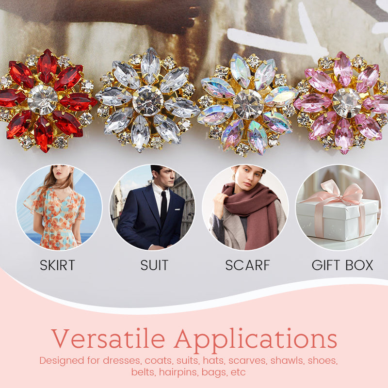 🎄💎Clip-On-Knopfschmuck