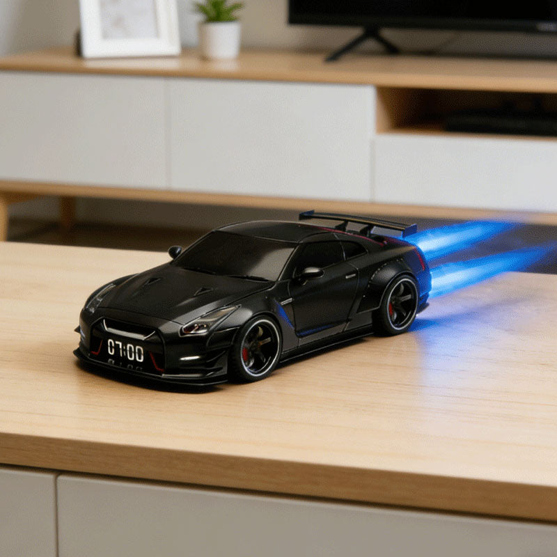 ⏰ Hypercar-Wecker 🏎️ Realistische Motor- und Lichteffekte