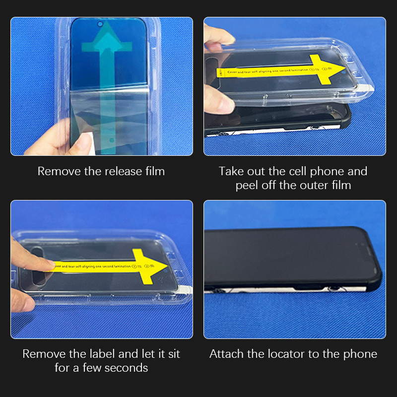 iPhone 🔥49 % Rabatt 📱Invisible Artifact Displayschutzfolie – staubfrei und ohne Blasen