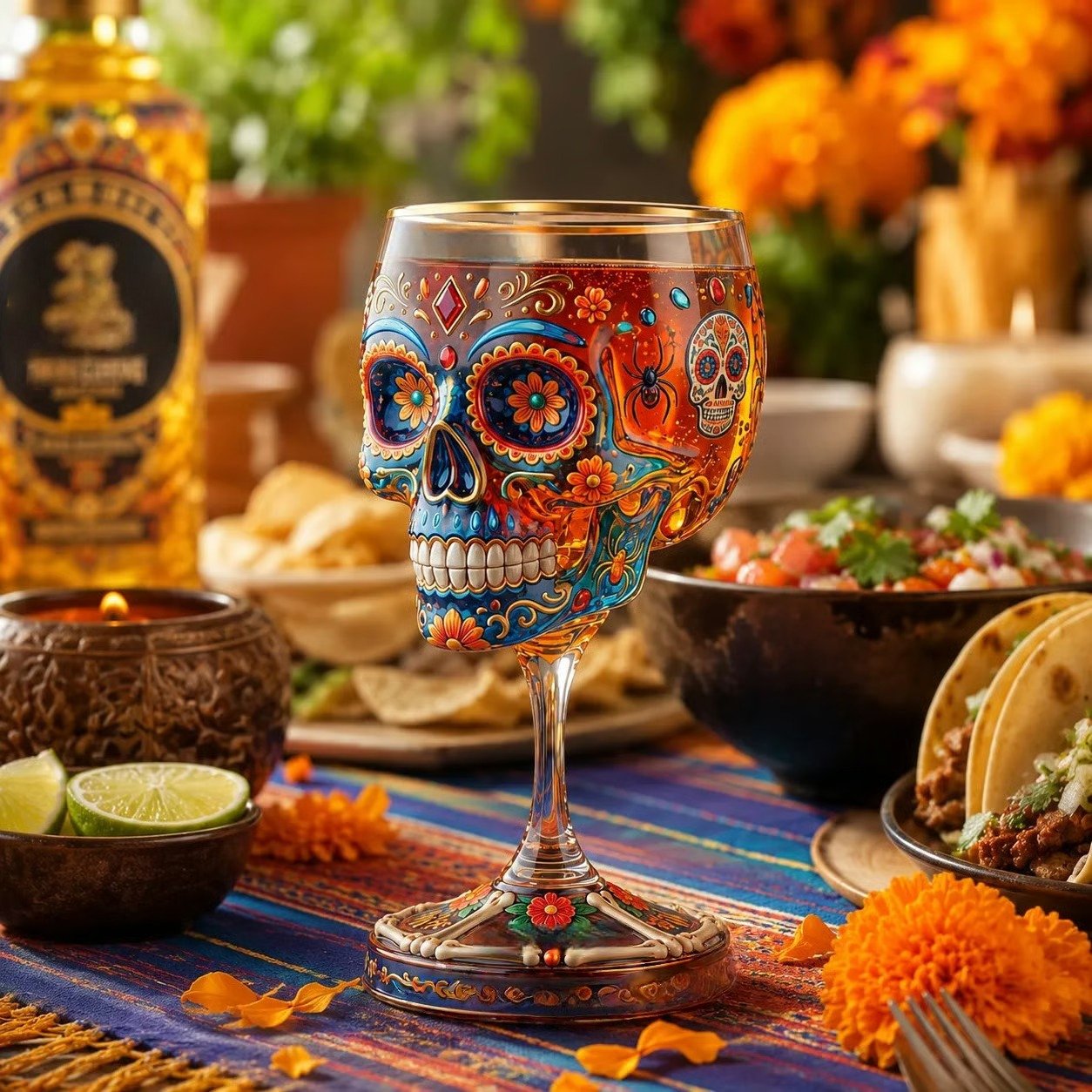 “Day of the Dead“-Sammlerkelch – Kunstglas in limitierter Auflage